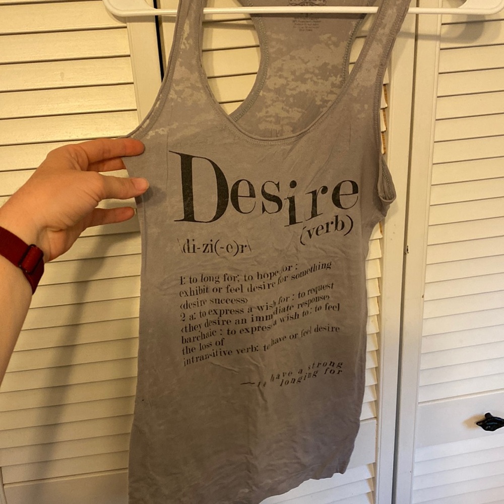 Cute summertime tank - size small